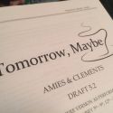 Score Image - 'Tomorrow, Maybe - Draft 5.2'
